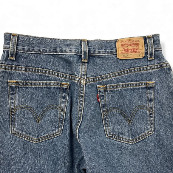 Vintage Levi’s Red Tab 550 High Waist Tapered Mom Relaxed Jeans Women's 12 M - Picture 11 of 11